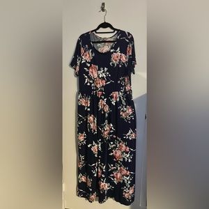Floral maxi dress